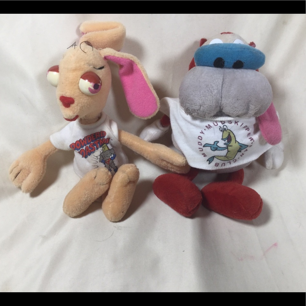 Vintage 1992 Dakin Nickelodeon Ren & Stimpy Plush